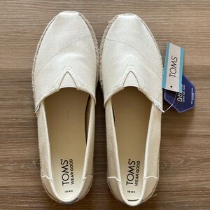 Tom’s - Women’s Belmont Rope - Natural Canvas - Size 9